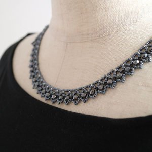 画像3:  「ビーズフレンド掲載作品！」ワルツ(ブラック/ホワイト） by 柴垣千栄