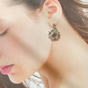 画像6: スノウリングピアス(シルバー/ゴールド) by 柴垣千栄