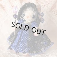 あみぐるみの猫Cocoちゃん*魔法使い by  LeaLea beads 古田由美