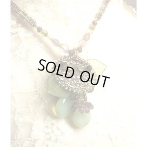 画像2: 【再入荷！】ミルキー・ペリドットのネックレス by 山本紀美代