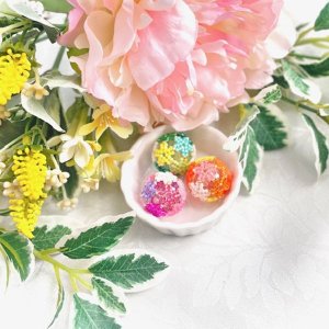 画像7: 芝♡桜♡玉(ピンク、グリーン、オレンジ)by フロリッサ 西冨士絵