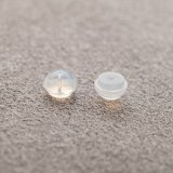 半球型ドーム樹脂キャッチ  【高品質パーツ】  5ペア