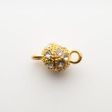 マグネット金具 クリスタルゴールド 7mm/9mm