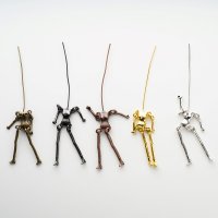 シルバー入荷！ビーズドール用ボディベース  スケルトン アクセサリーパーツ 
