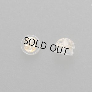 画像1: ダブルロック半球型ドーム樹脂キャッチ  【高品質パーツ】  5ペア