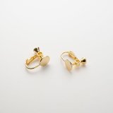 イヤリング ネジバネ 丸皿 同色5ペア【高品質パーツ】