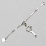 SILVER ベネチアチェーン スライドアジャスターセット 5.5mm