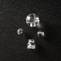念珠用 本水晶 三分セット(4個入)中心珠10mm 