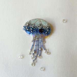 画像1: Jellyfish ブルーby 柴垣千栄