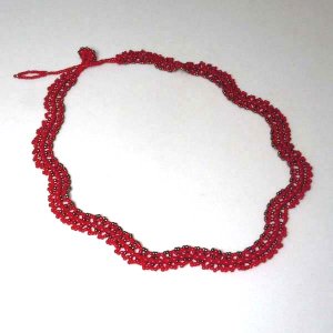 画像1: 【新商品！】ツインビーズのウェービーネックレス by 三島累意