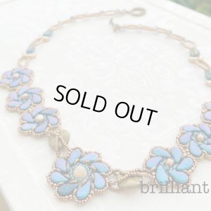 画像1: 【再入荷！】ブルーローズ by Beads工房 brilliant 大槻友美