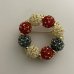画像1: クリスマスリース (ブローチ)  by 梅村里美 (1)