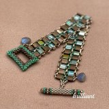 【再入荷！】スクエアブレスレット by Beads工房 brilliant 大槻友美