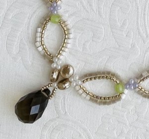 画像2: スモーキークォーツネックレス by Beads工房 brilliant 大槻友美