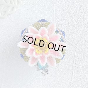 画像4: ペヨーテステッチで編むBOX〜スイレン〜 by ビーズパフェ 岡本恵子