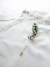【再入荷！】コデマリのブローチ by 堤祥子