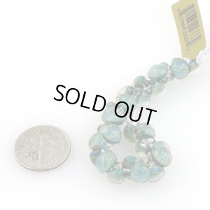 画像2: ティアドロップビーズ ミニ 【Green Exotic Aqua】