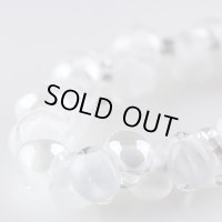 【5粒】ティアドロップビーズ ミックス【Marshmallow】