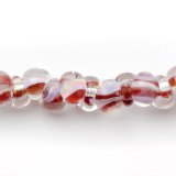 【現品限り】【5粒】ティアドロップビーズ エキゾチック【Iris】
