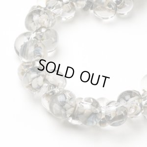 画像1: ティアドロップビーズ【Snake Skin】