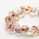 【5粒】ティアドロップビーズ【Floral Lust】