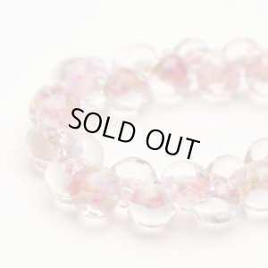 画像1: 【5粒】ティアドロップビーズ【Peony】