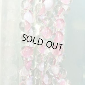画像2: 【現品限り】【5粒】ティアドロップビーズ【Pink Orchid】