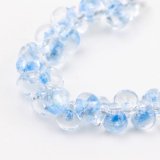 【5粒】ティアドロップビーズ 【Glacier Drop】