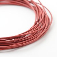 【お取り寄せ商品】丸革ひも 50m /1.5mm/サーモン