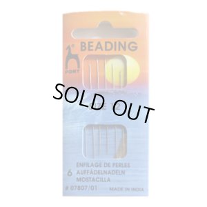 画像2: PONY ビーズ針 アソート10/12号（6本入）