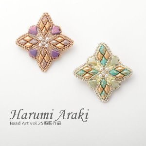 画像4: ジェムデュオ シルバースプラッシュ 8x5mm アクア（約10/100g）