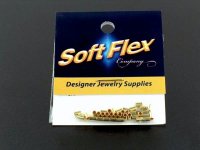 ☆つぶし玉 2mm x 3mm　36個　ゴールドフィルド