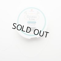 クリスタル ライン 伸びるテグス（0.6mm×10ｍ巻）