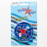 ストレッチ・マジック (クリア）伸びるテグス（0.5mm×10ｍ巻）
