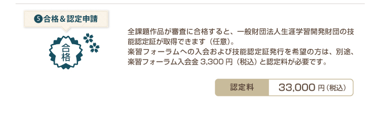 楽習フォーラム通信講座】モードジュエリー通信講座