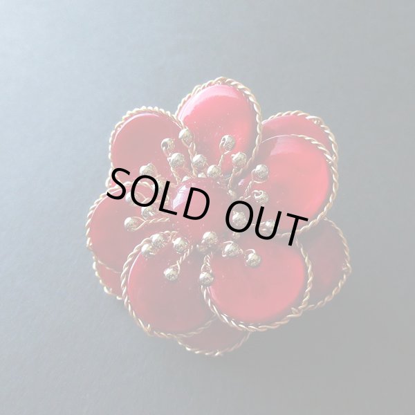 画像1: 【3/25 午前11時予約開始】5/28(木)「シェルフラワー〜ブローチ」by 小沼 美紀 (1)