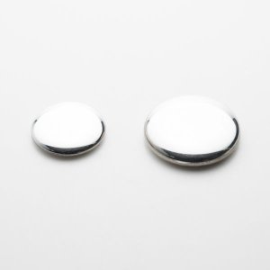 画像: グラス カボション  14・18mm クリスタル ラブラドール フル