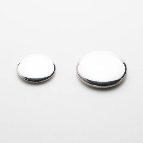 画像1: グラス カボション  14・18mm クリスタル ラブラドール フル (1)