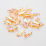 画像: 1ホールダガー 3×11mm　クリスタルイエローレインボー（25 / 200個）