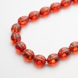 画像: チェコ てんとう虫  9×7mm ヒヤシンス (25個）ビーズアート40号 使用ビーズ