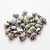 画像: サイド ドリル ティアドロップ　4×6mm　ジェットフルヴィトレイル　