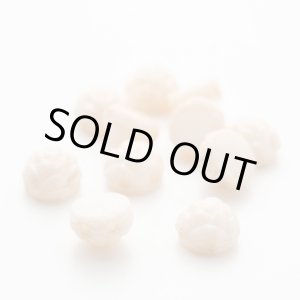 画像: ロゼッタ　6mm C.W.シャンパンラスター（約20/100個）Bead Art 35号 作品 チャーミー 使用ビーズ　