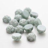 画像: ロゼッタ　6mm  C.W.ティールラスター（約20/100個）Bead Art 35, 36号チェコ特集使用ビーズ　