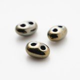 画像: ツインビーズ 2.5mm ジェット アイリス ブラウン