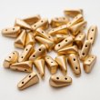 画像2: ヴェクソロ 5X8mm アズテックゴールド ビーズアート40号 使用ビーズ (2)