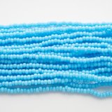 画像: シャーロット13/0 ターコイズブルー 糸通し