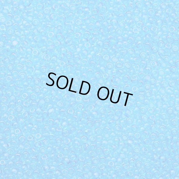 画像1: 【現品限り】シャーロット15/0 スカイブルー（透明） (1)