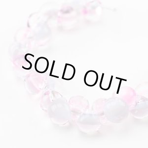 画像: 【5粒】ティアドロップビーズ 【Silky Rose】