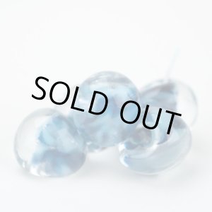 画像: ティアドロップビーズ  ジャンボ 【Blueberry Yum Yum】