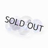 画像: ティアドロップビーズ  ジャンボ【Lavender Lush】